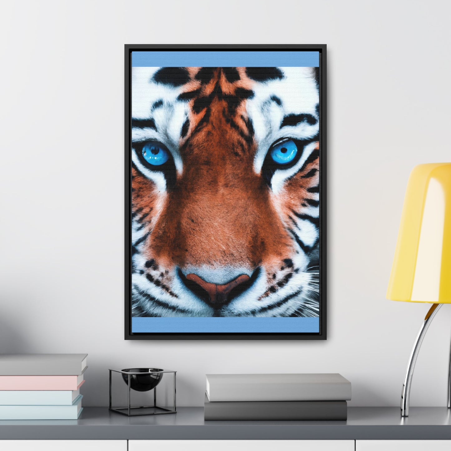 R&RH Eye Tiger Framed Portrait