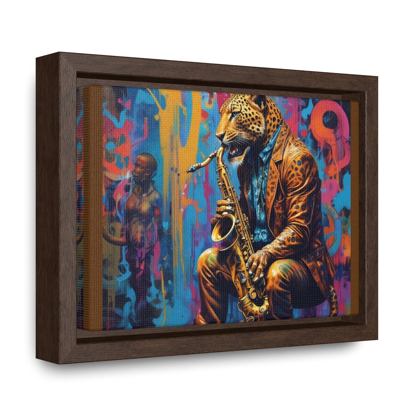 RRH Leopard Jazz Band Canvas