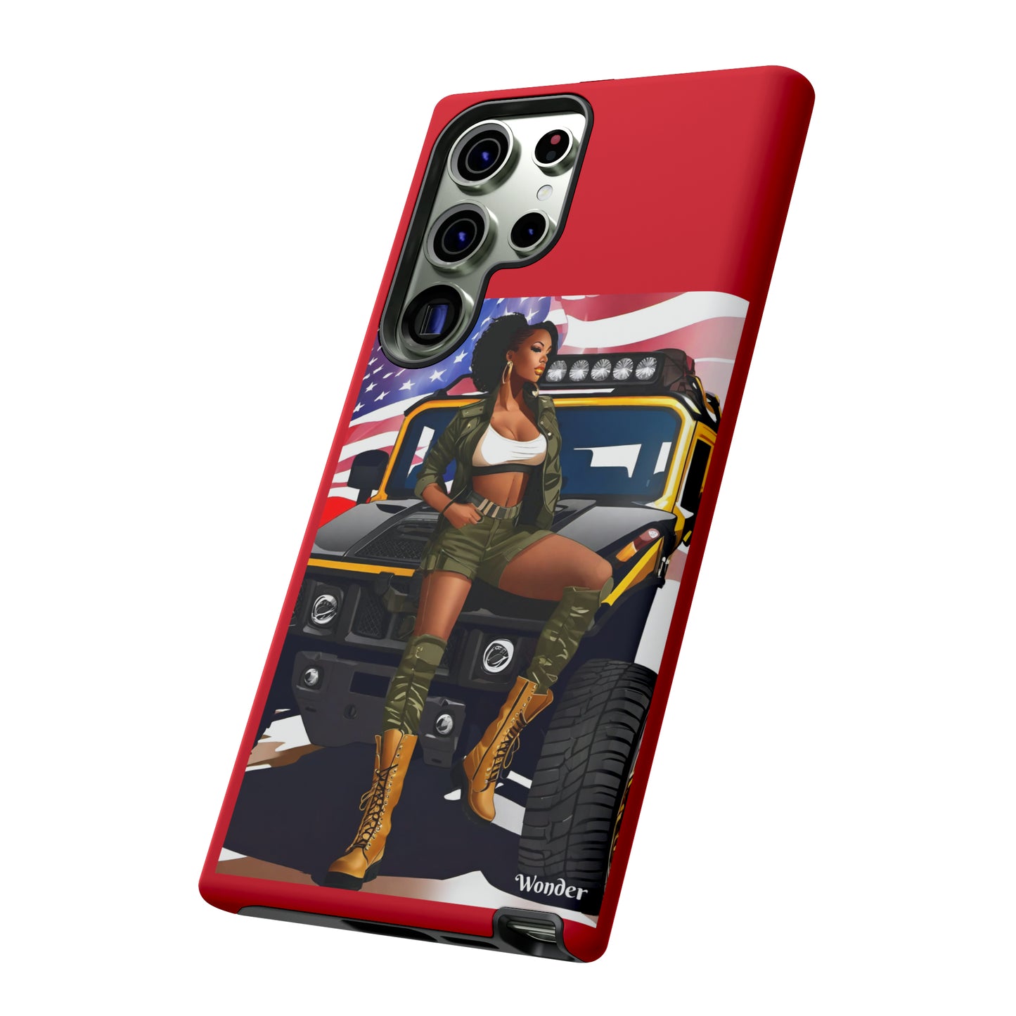 R_RH Army Woman Phone Cases