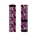 R_RH Caricature Pink Sublimation Socks