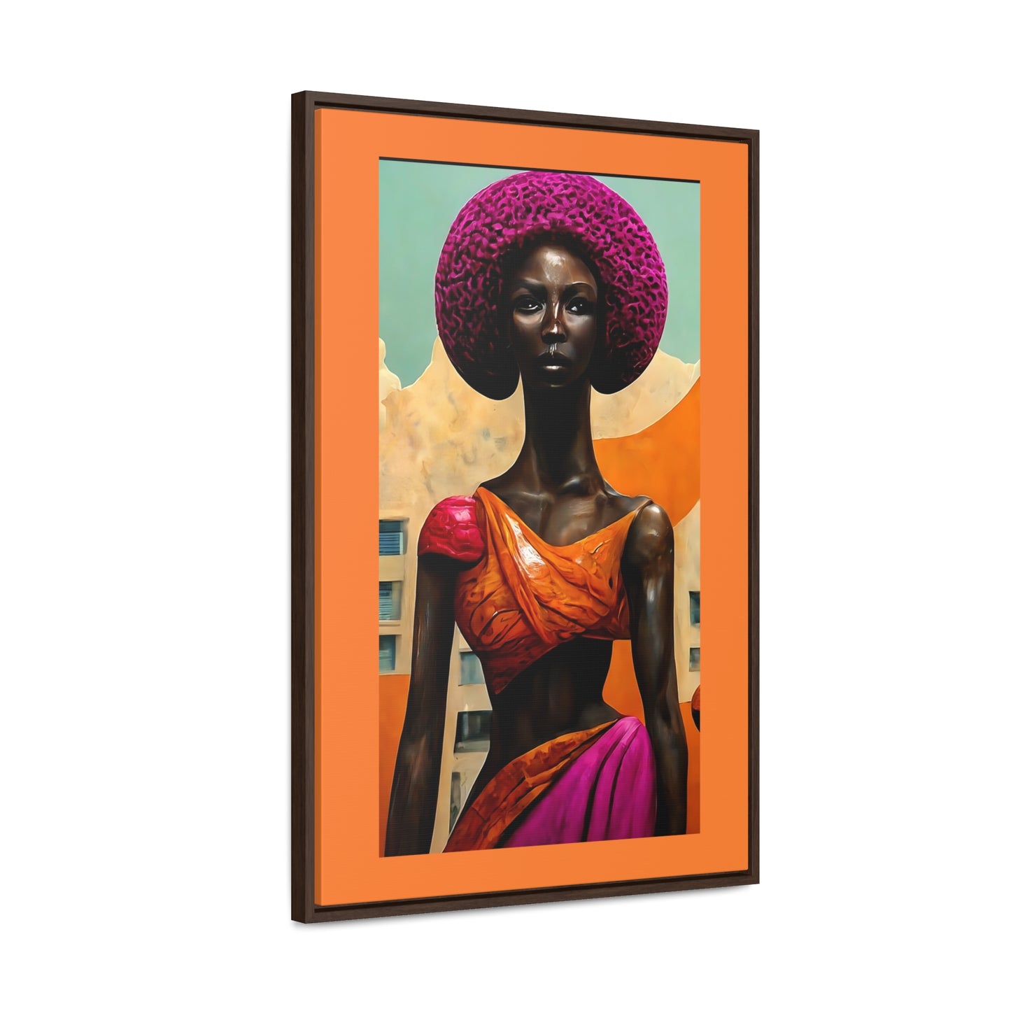 R&RH Sculpture Framed Portrait