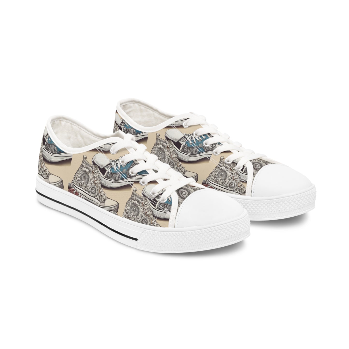 R&RH Sneakers Women's Low Top Sneakers - Rich and Rich Homeopportunities 