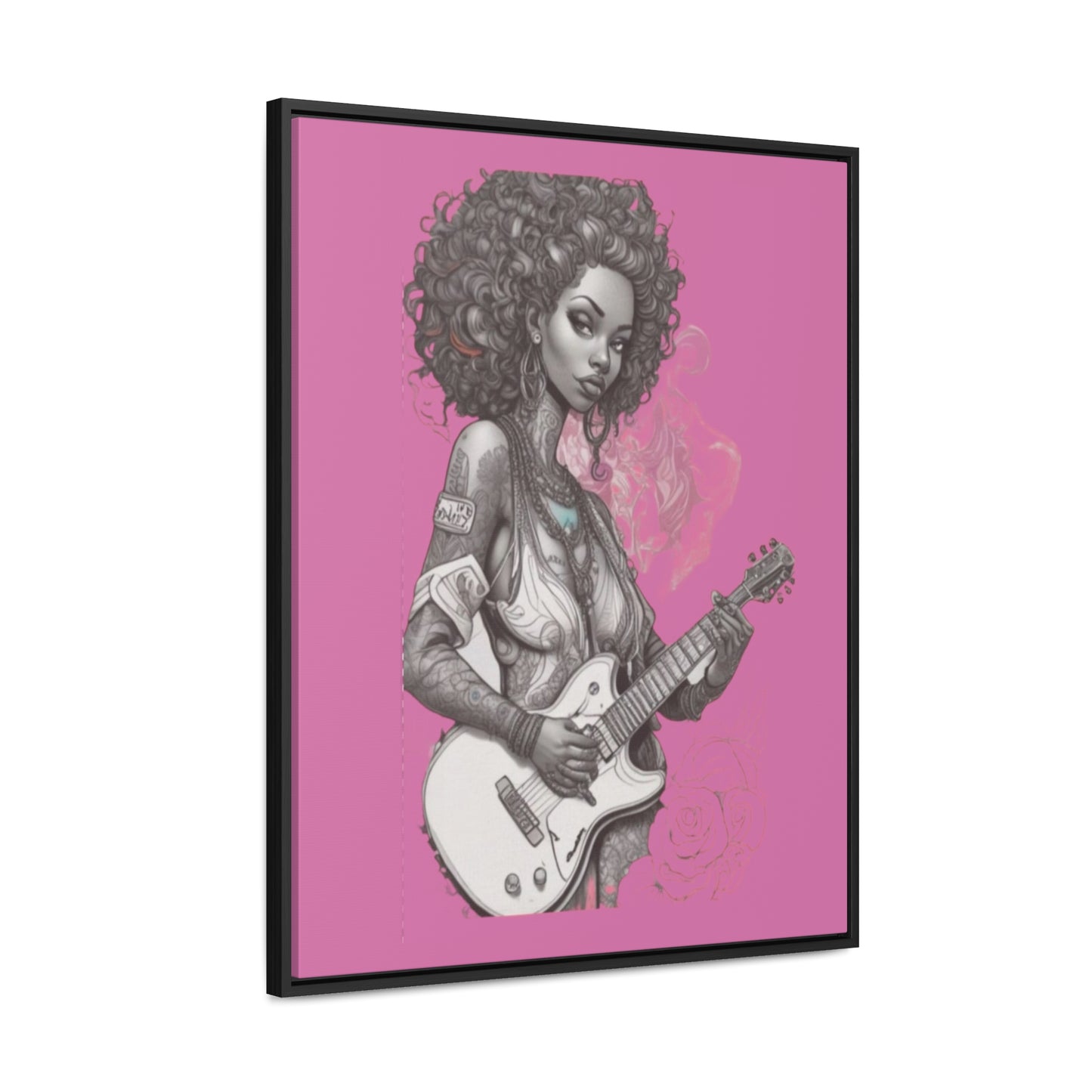 R&RH Guitar Girl Portrait Frame