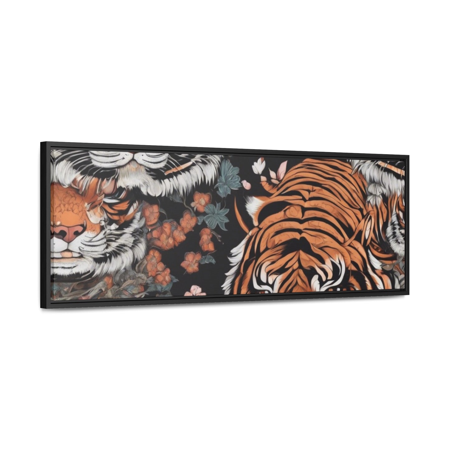 R&RH Vibrant Tiger Gallery Canvas Wrap - Nature-Inspired Wall Art for Home Décor