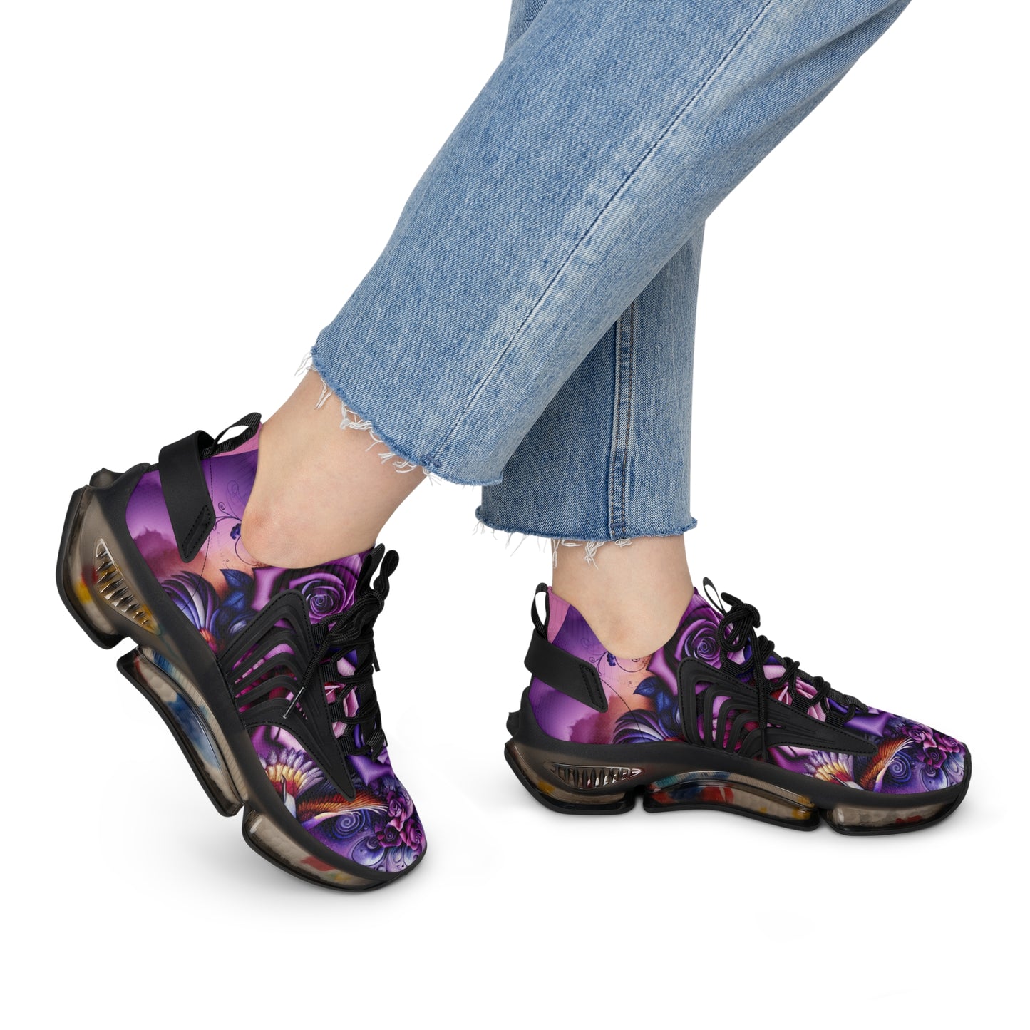 R&RH Colorful Floral Women's Mesh Sneakers - Stylish Comfort for Every Occasion