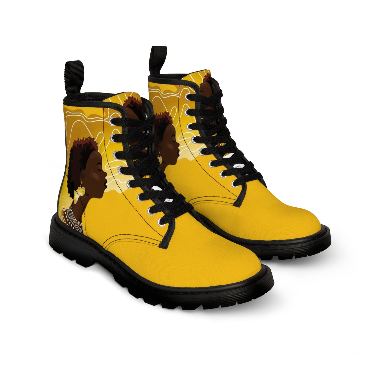 R&RH Women's Yellow Designers Boots