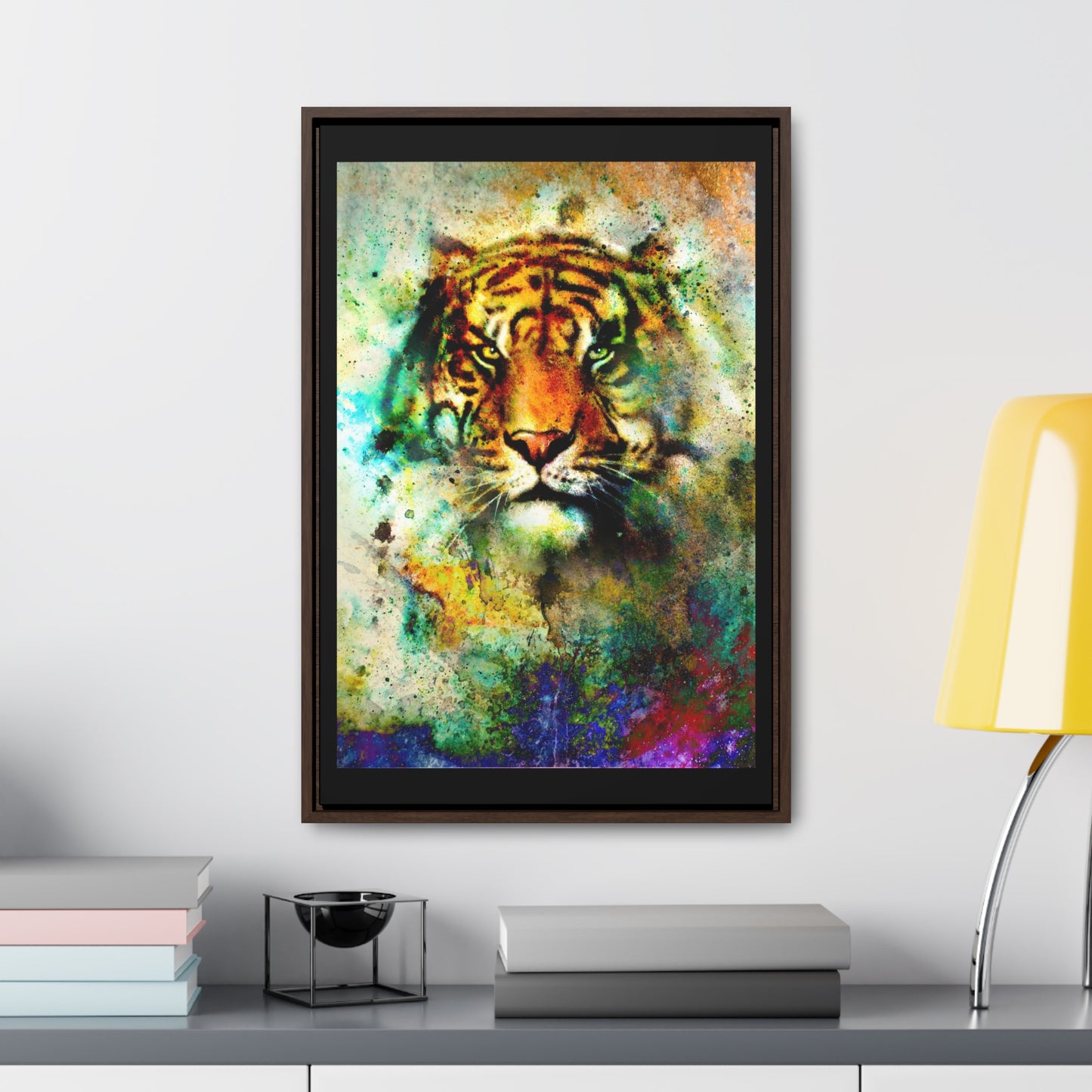 R&RH Eye of the Tiger Framed Portrait