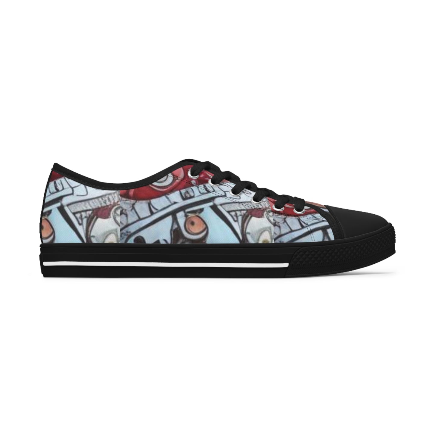 RRH Abstract Color Women's Low Top Sneakers