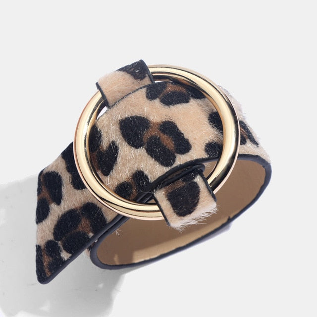 Leopard Bangle Bracelets For Women