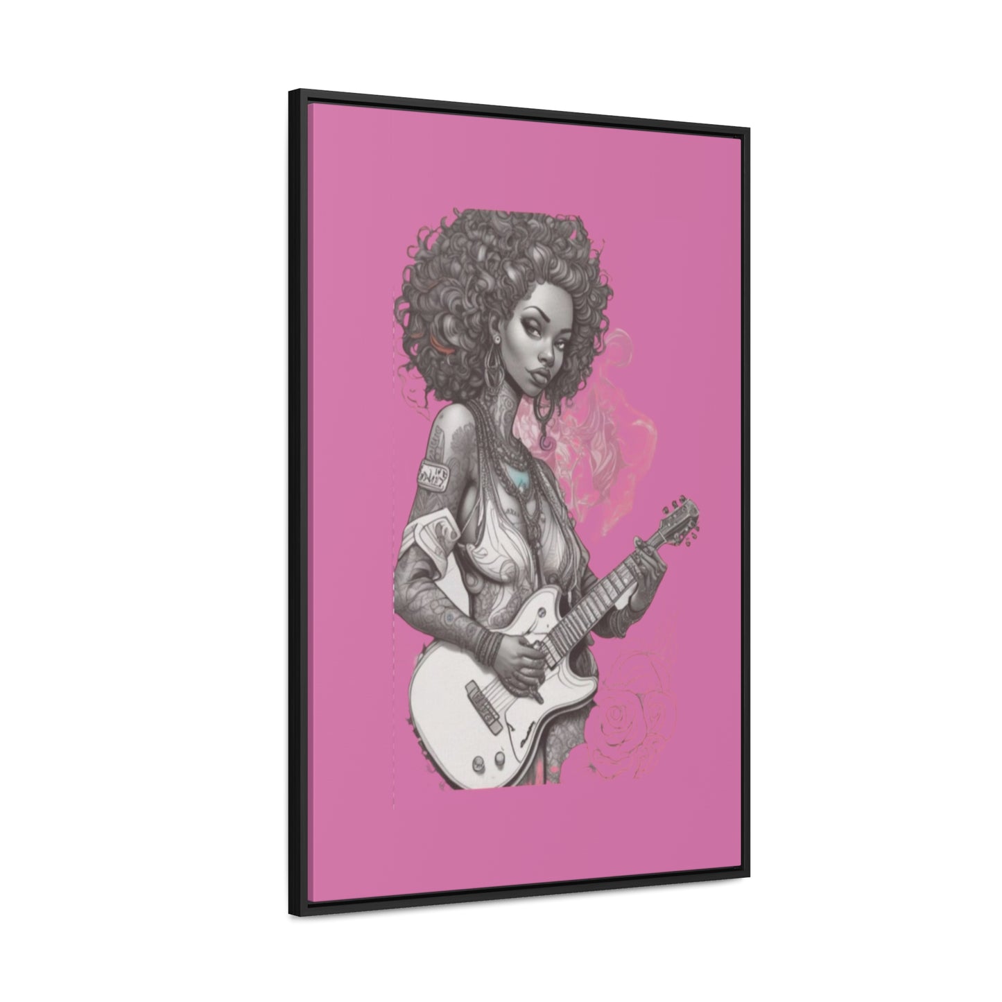 R&RH Guitar Girl Portrait Frame