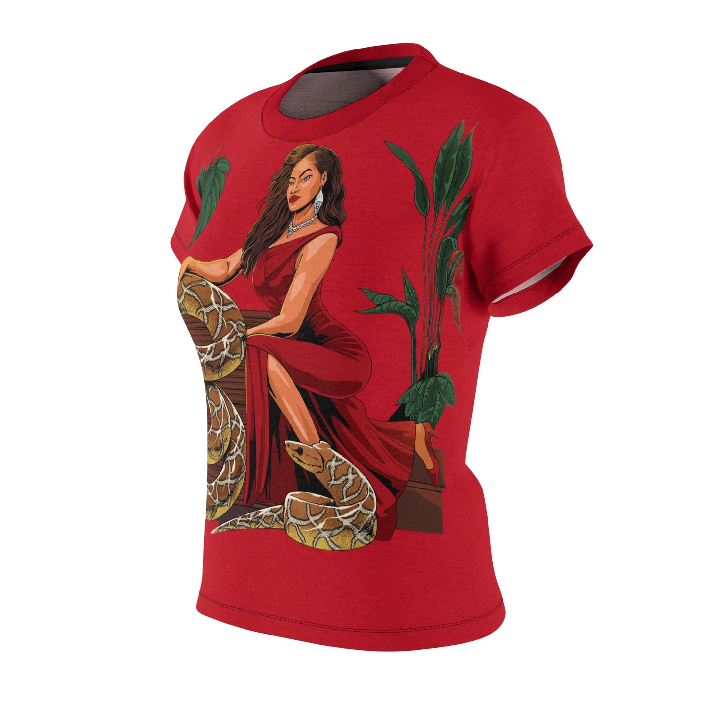 RRH Luiloviie With Pet Red Women's Tee