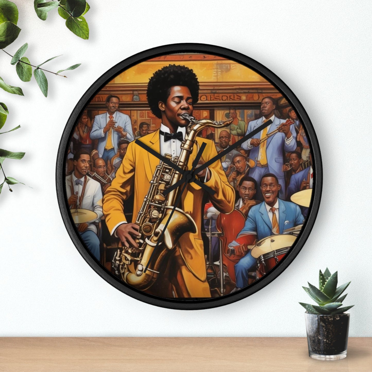 Jazz Wall Clock