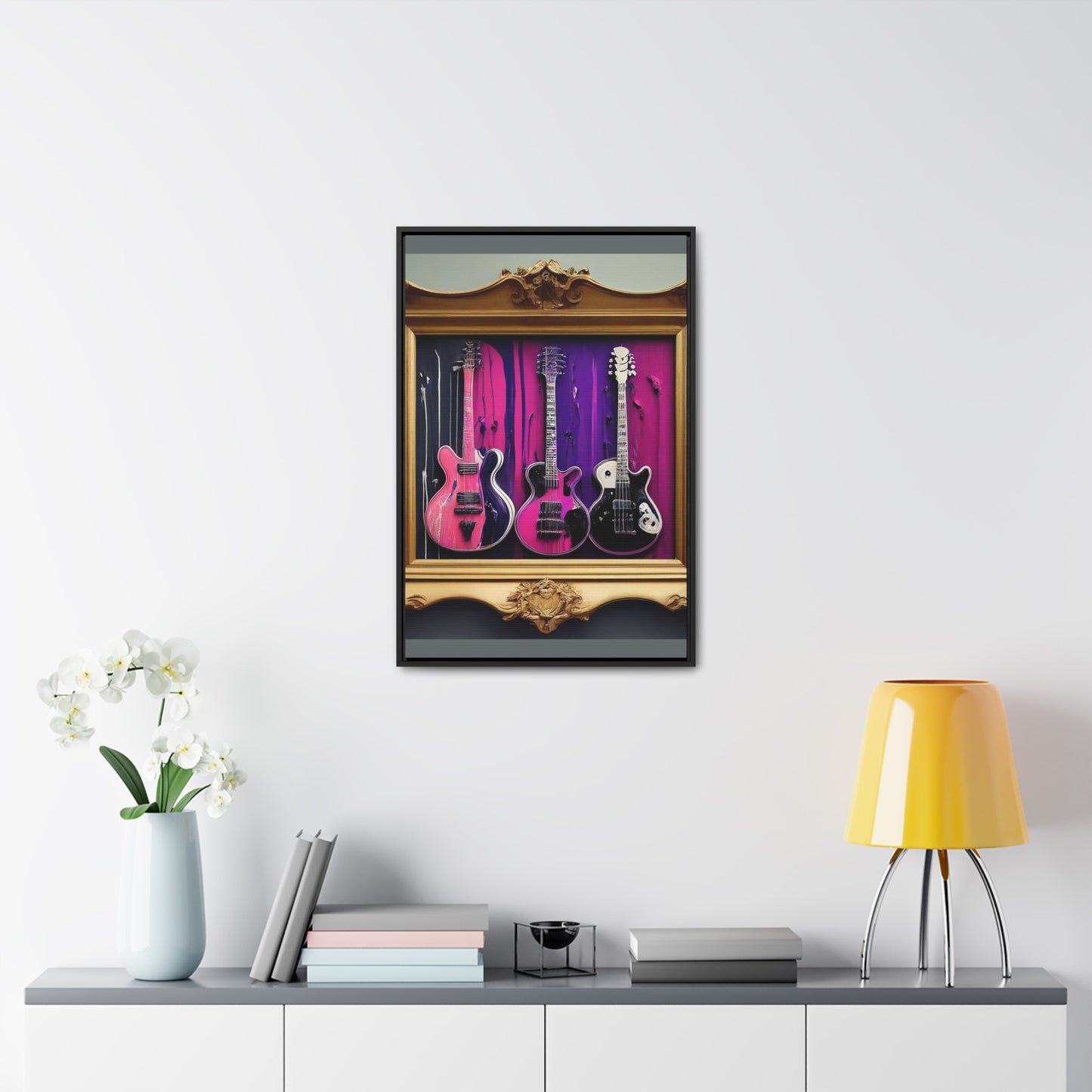 R&RH Guitars Framed Portrait