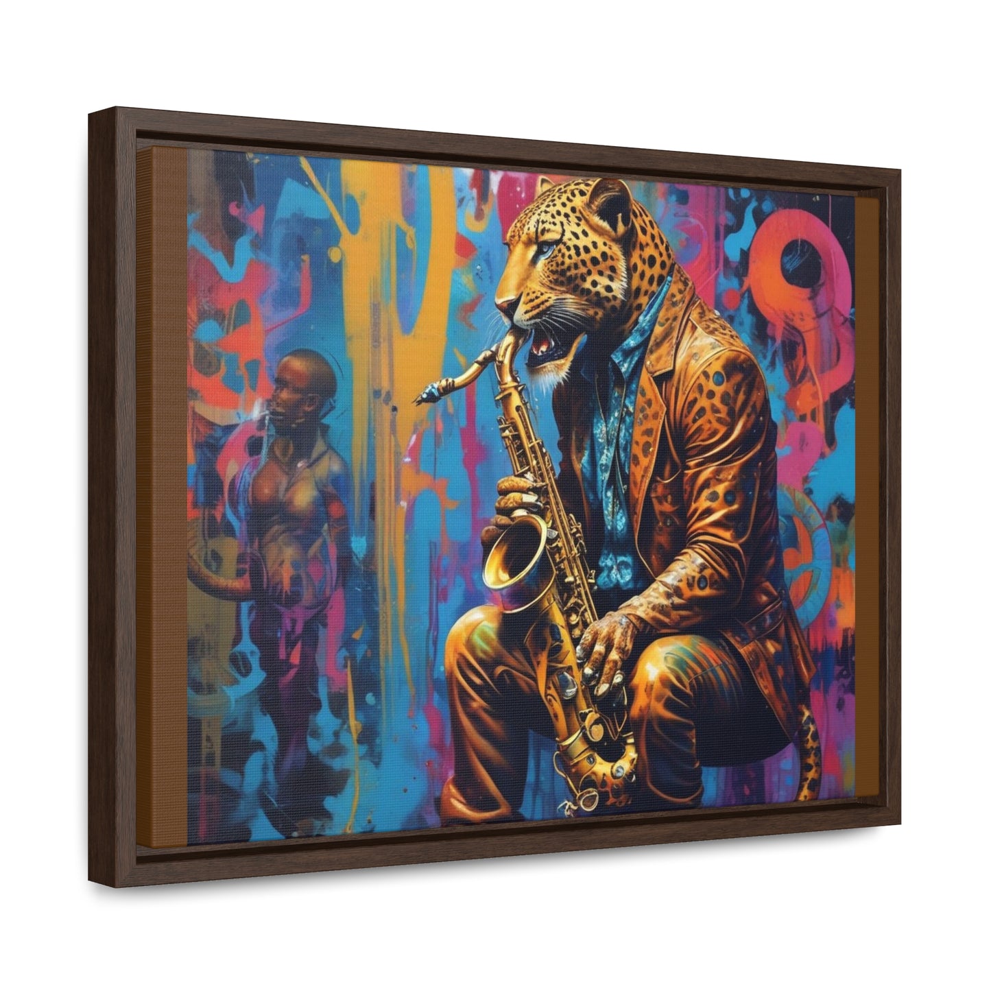 RRH Leopard Jazz Band Canvas