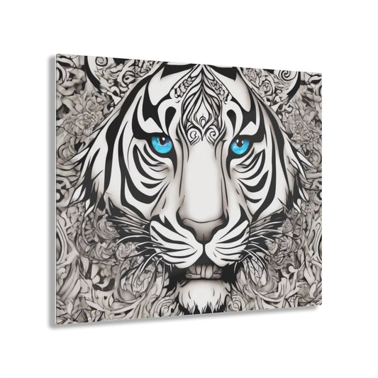 R&RH Majestic Tiger Eyes Acrylic Print - Stunning Wall Art for Animal Lovers