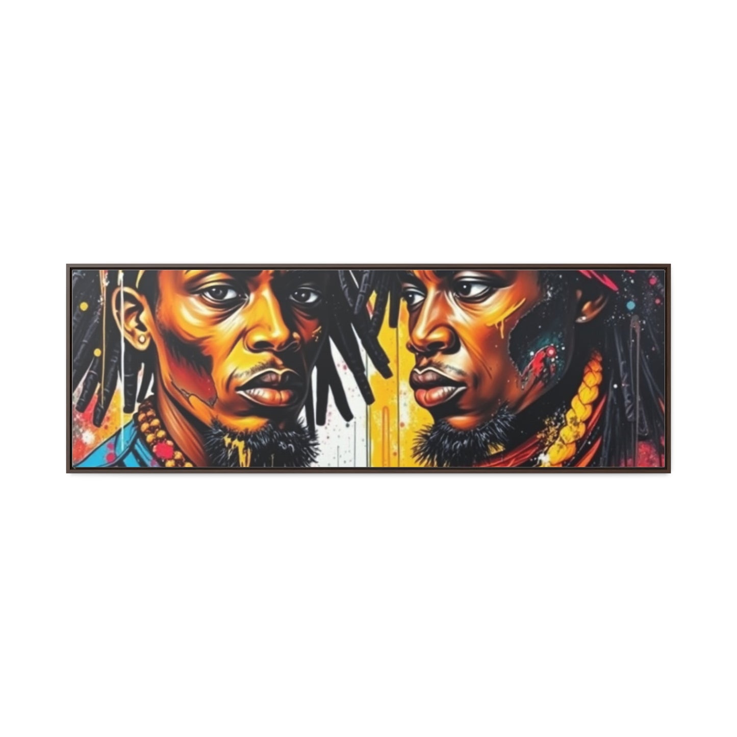 R&RH Cultural Art Gallery Canvas Wrap - Vibrant African Heritage