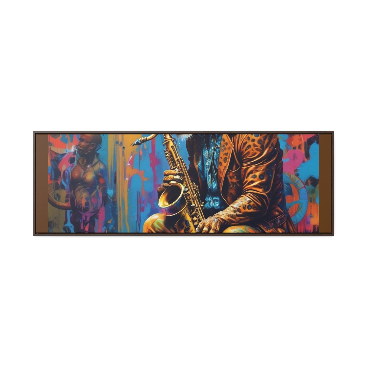 RRH Leopard Jazz Band Canvas