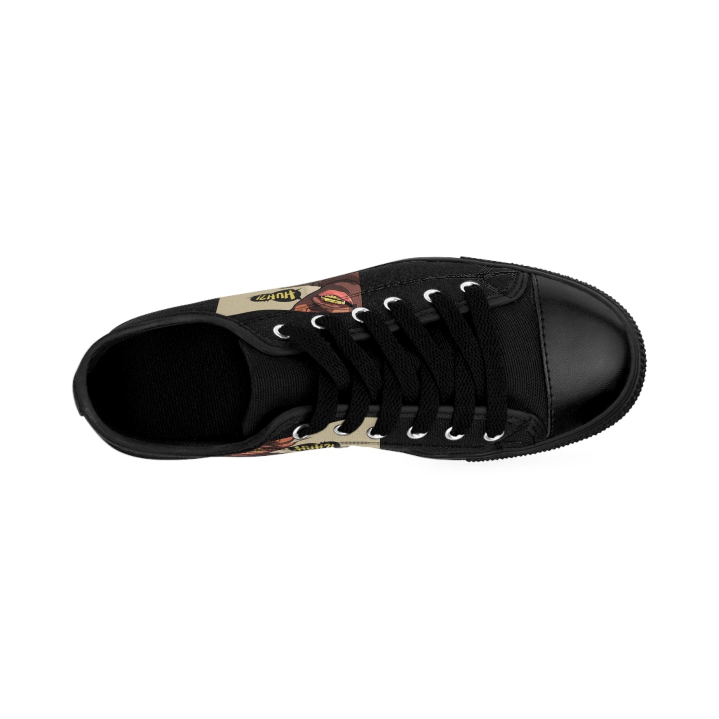 R&RH Huh?! men's black sneakers