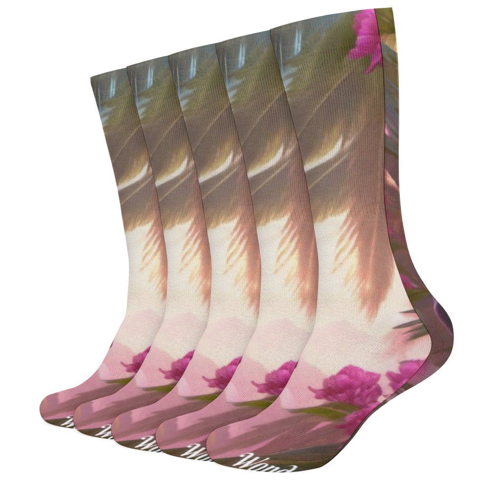 R_RH Divine Women 3 Breathable Stockings (Pack of 5 - Same Pattern) - Rich and Rich Homeopportunities 