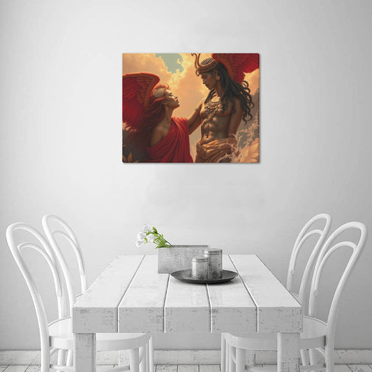 R&RH Greek Mythology Based  Designer Portrait Upgraded Canvas Print 20"x16"