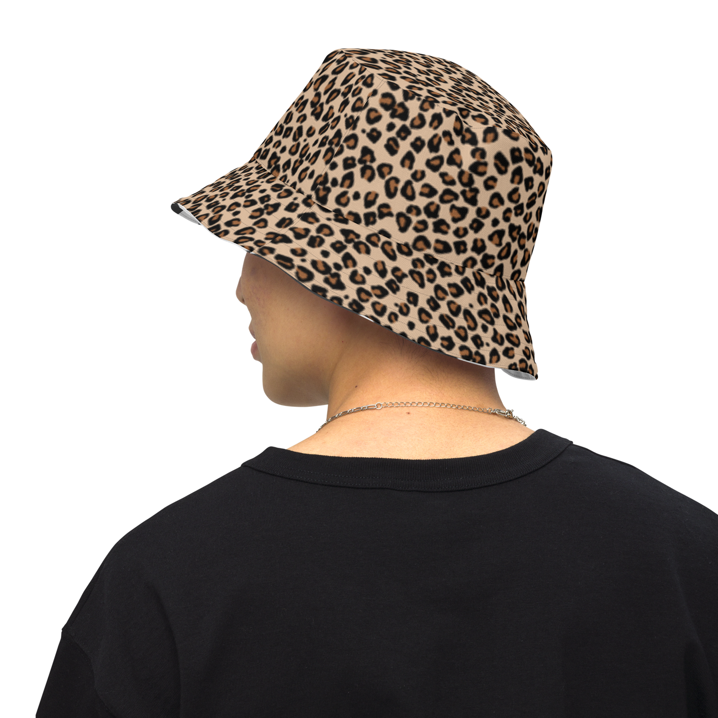 R&RH Safari/Checker Reversible Bucket Hat