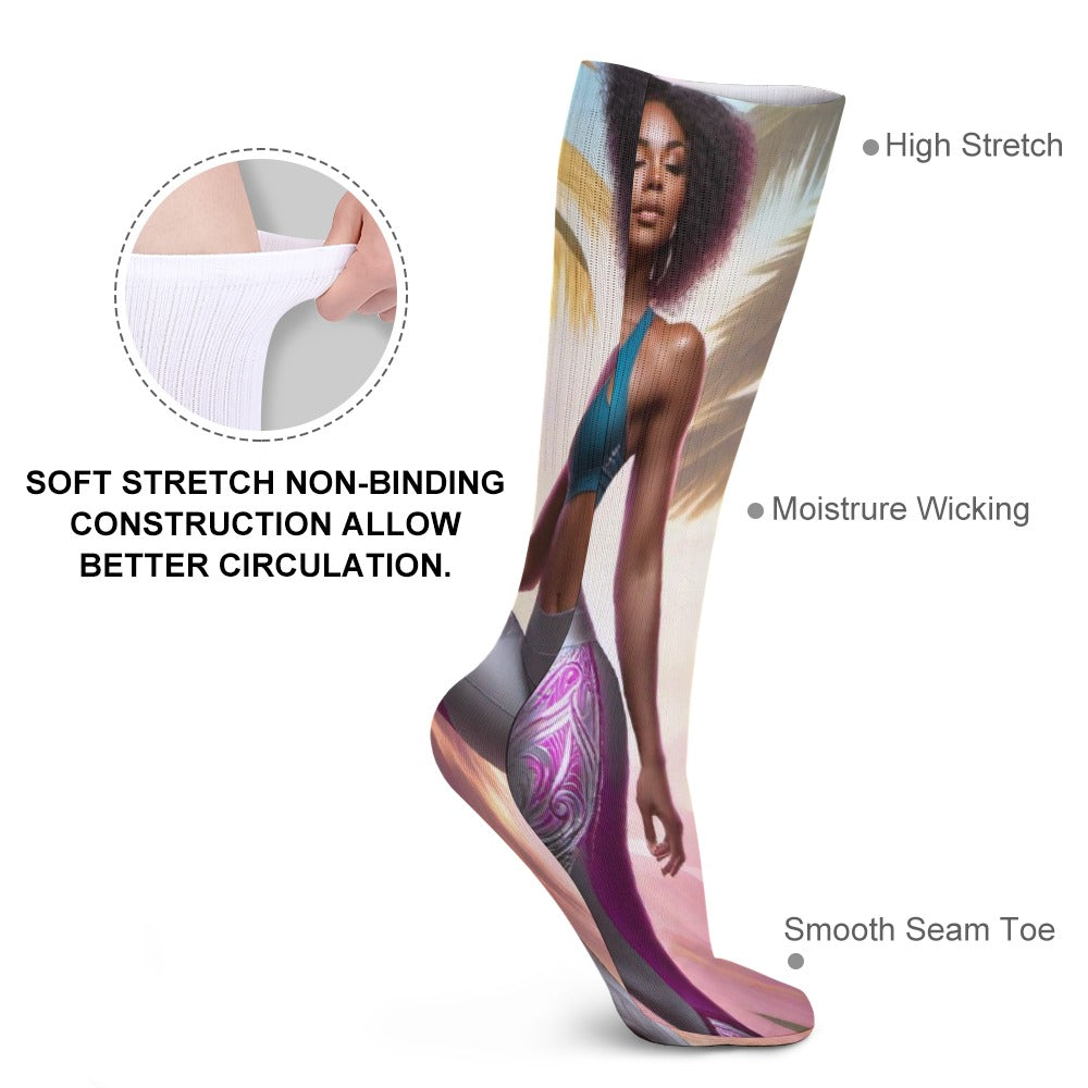 R_RH Divine Women 3 Breathable Stockings (Pack of 5 - Same Pattern)