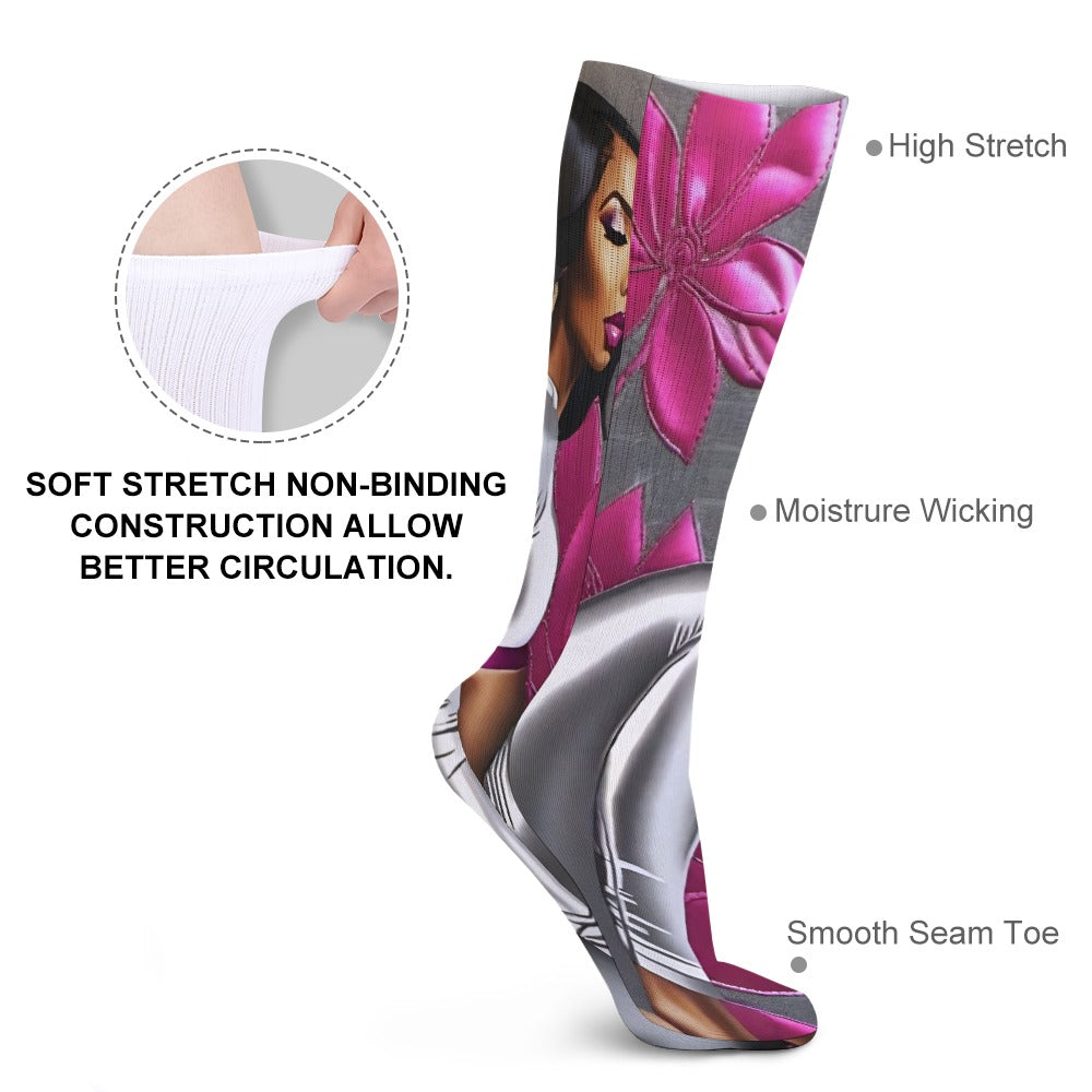 R&RH Divine Women Breathable Stockings 2 (Pack of 5 - Same Pattern)