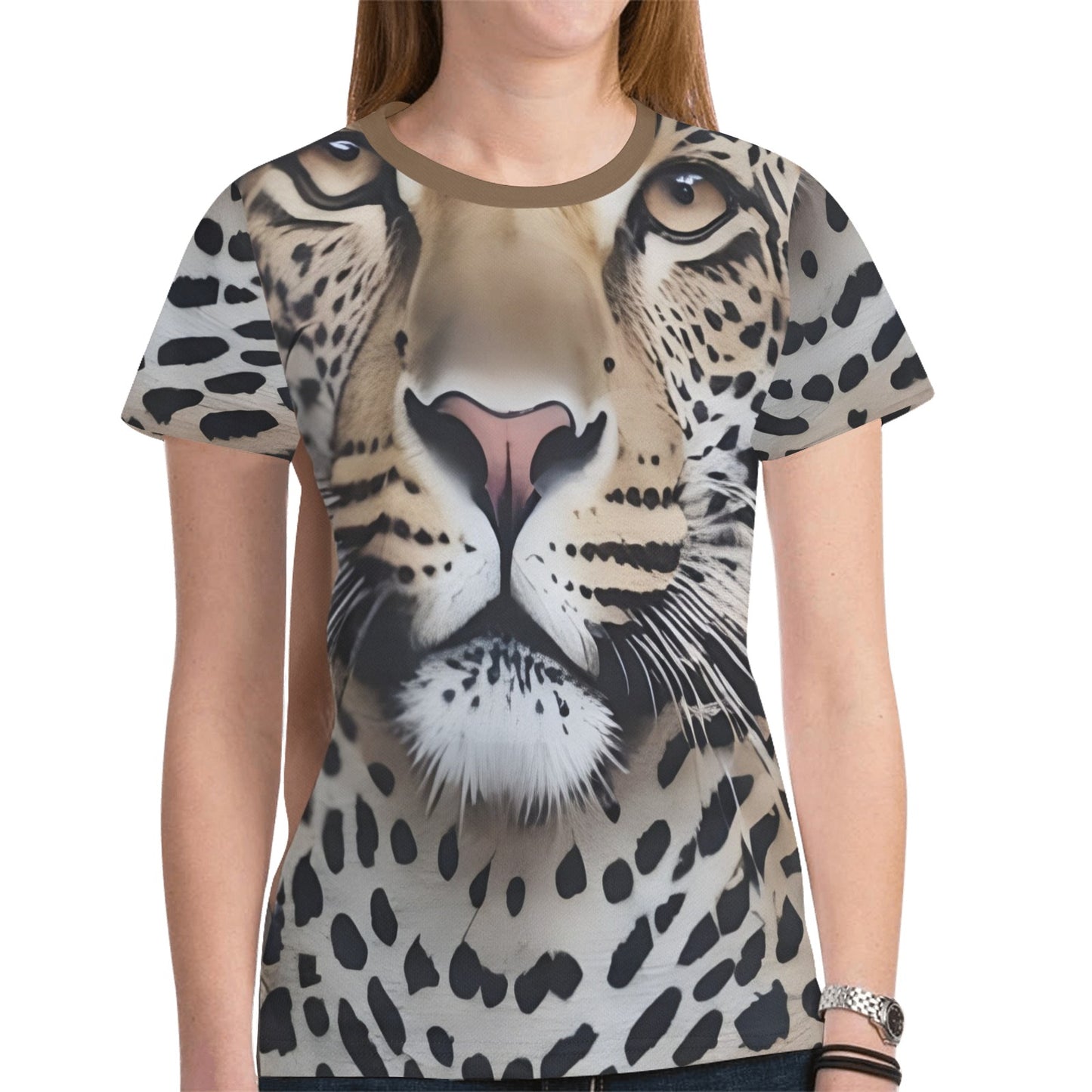 R&RH Leopard Womens T-shirt