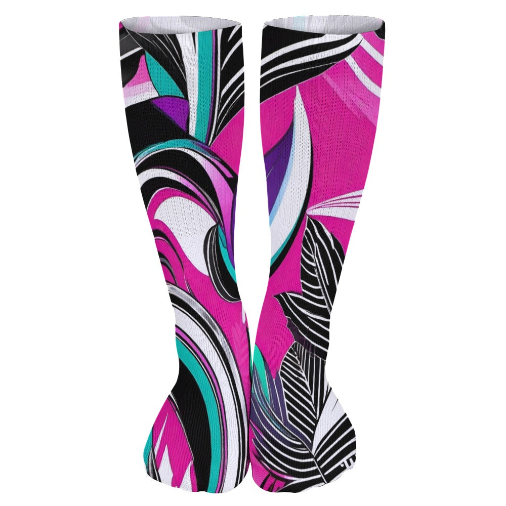 R_RH Abstract Breathable Socks (Pack of 5 - Same Pattern)