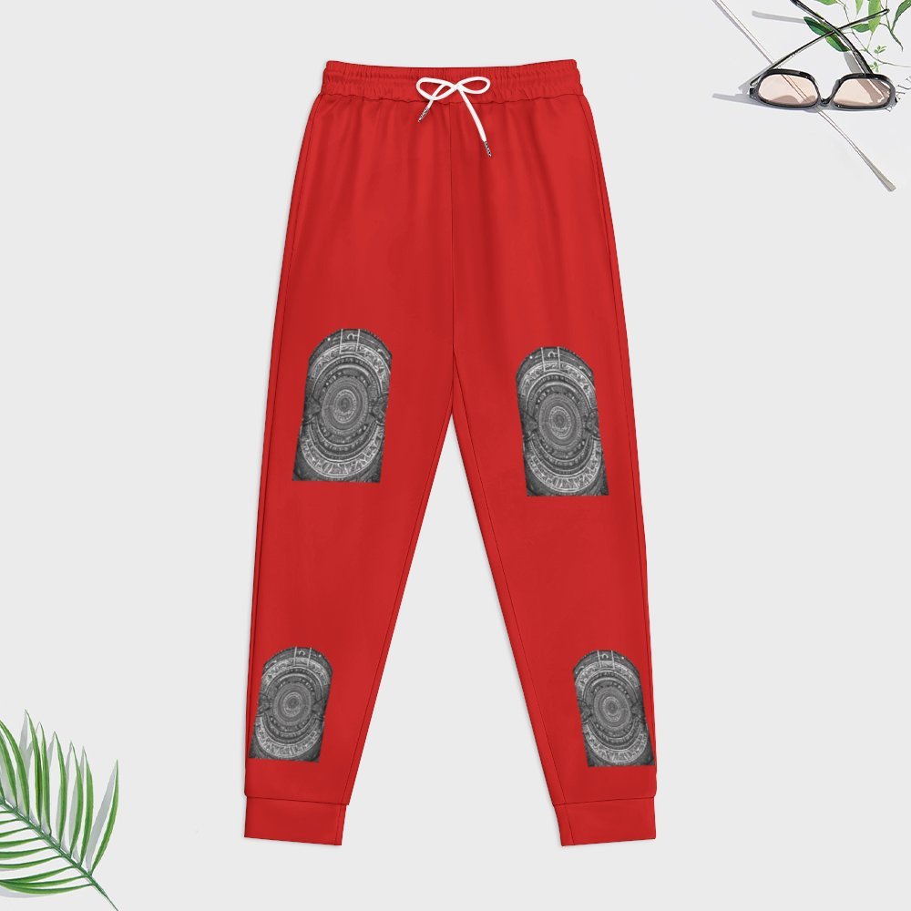 R&RH Unisex Graphic Design Red Sweatsuit