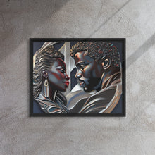 Load image into Gallery viewer, R&amp;RH Couple Framed canvas

