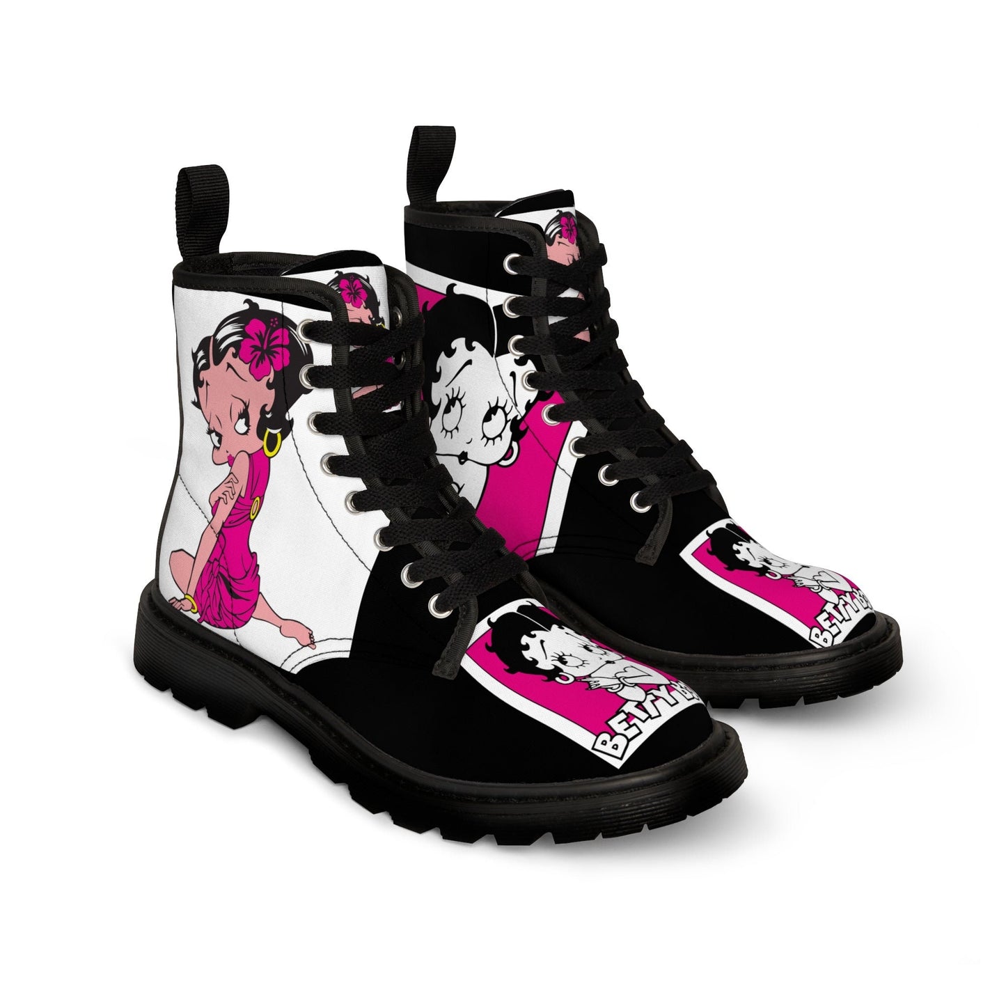 Women's Canvas Boots