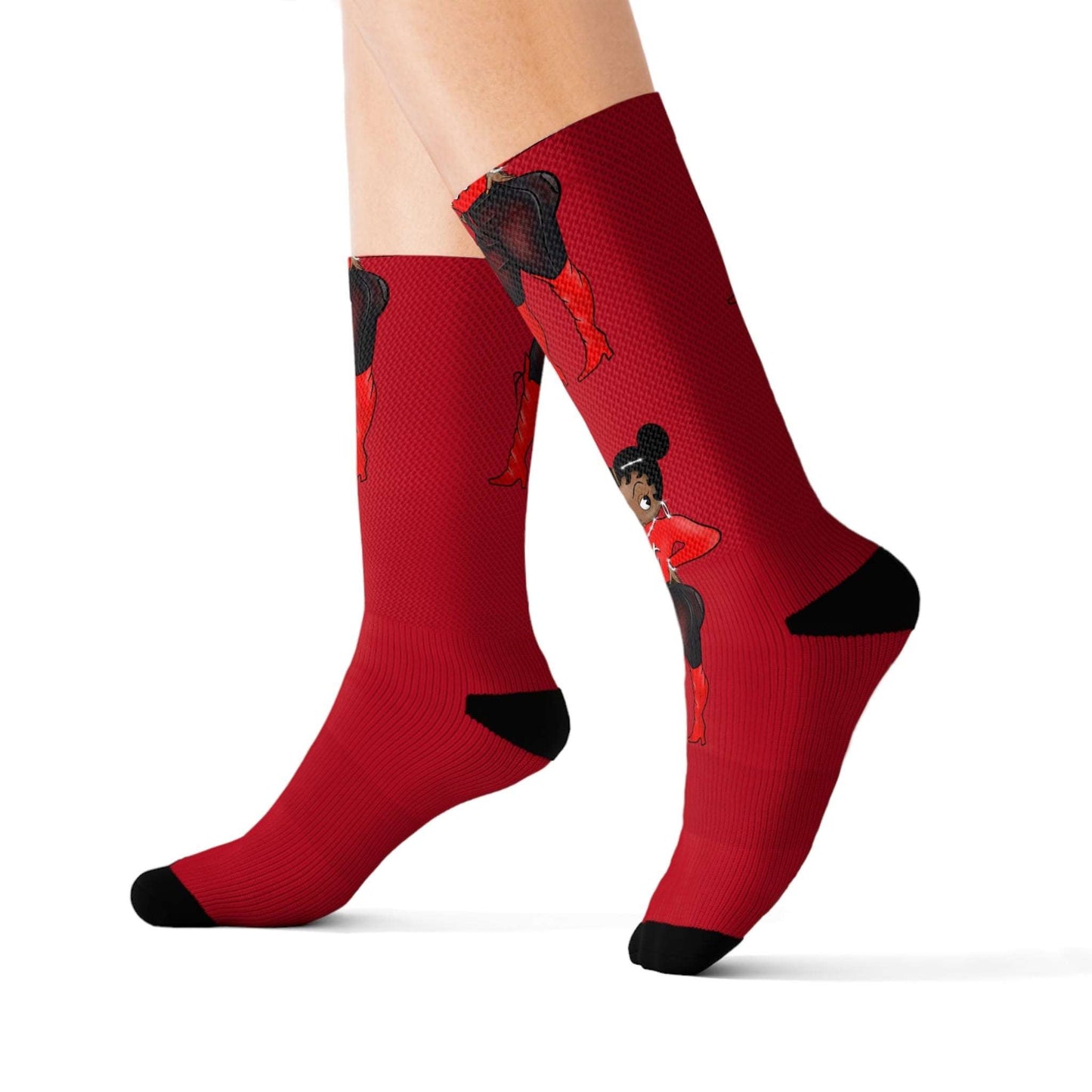 Betty Boop Sublimation Socks