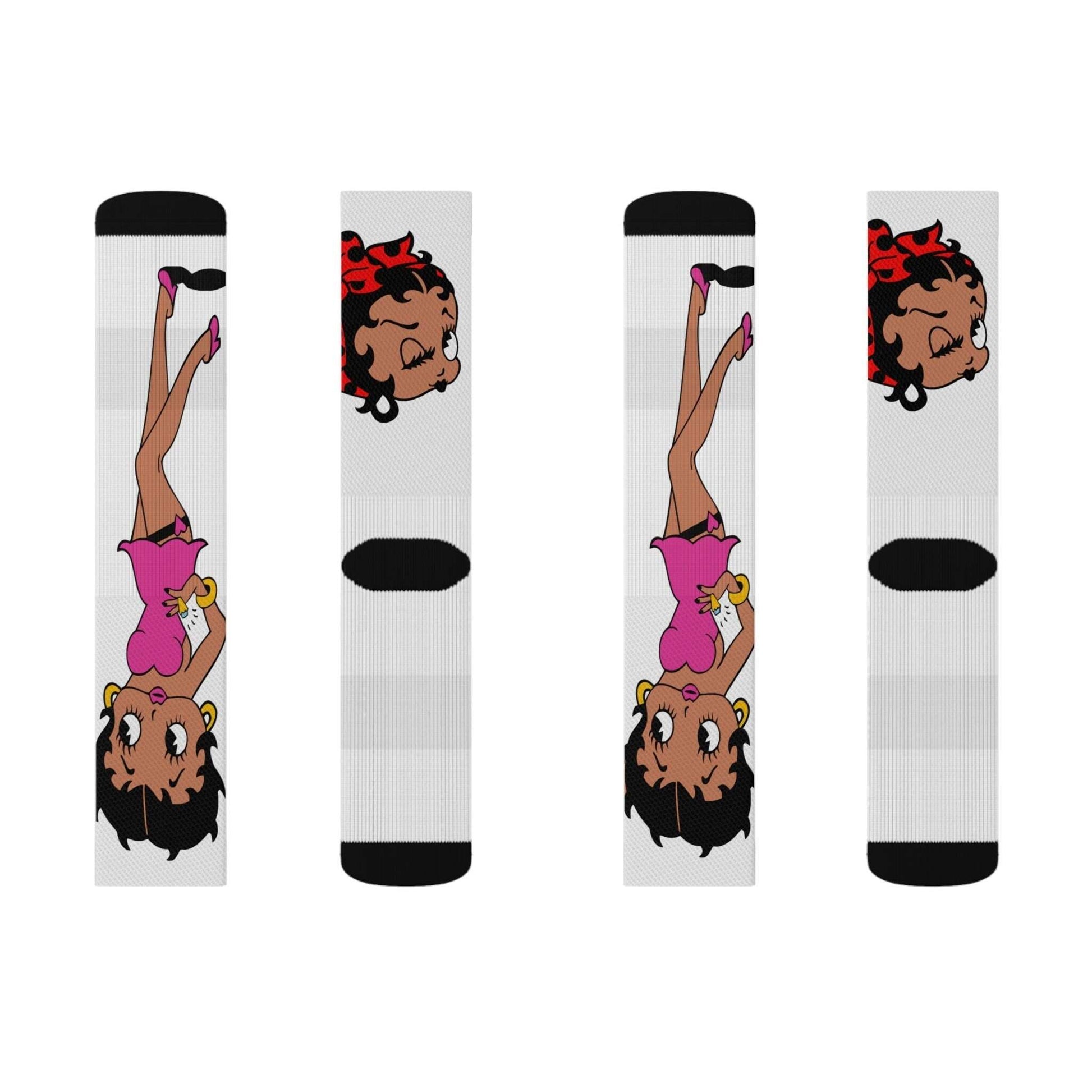 Betty Boop Sublimation Socks