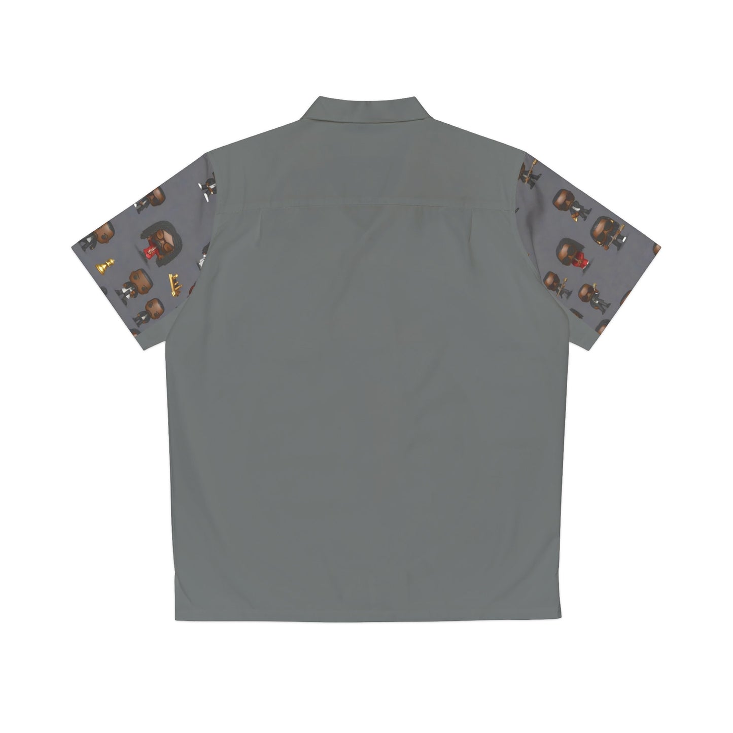 RRH Grey Caricature Toons Men's Shirt