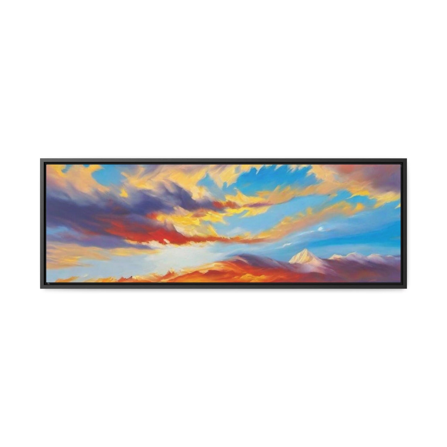 RRH Glacier  Sky Gallery Canvas