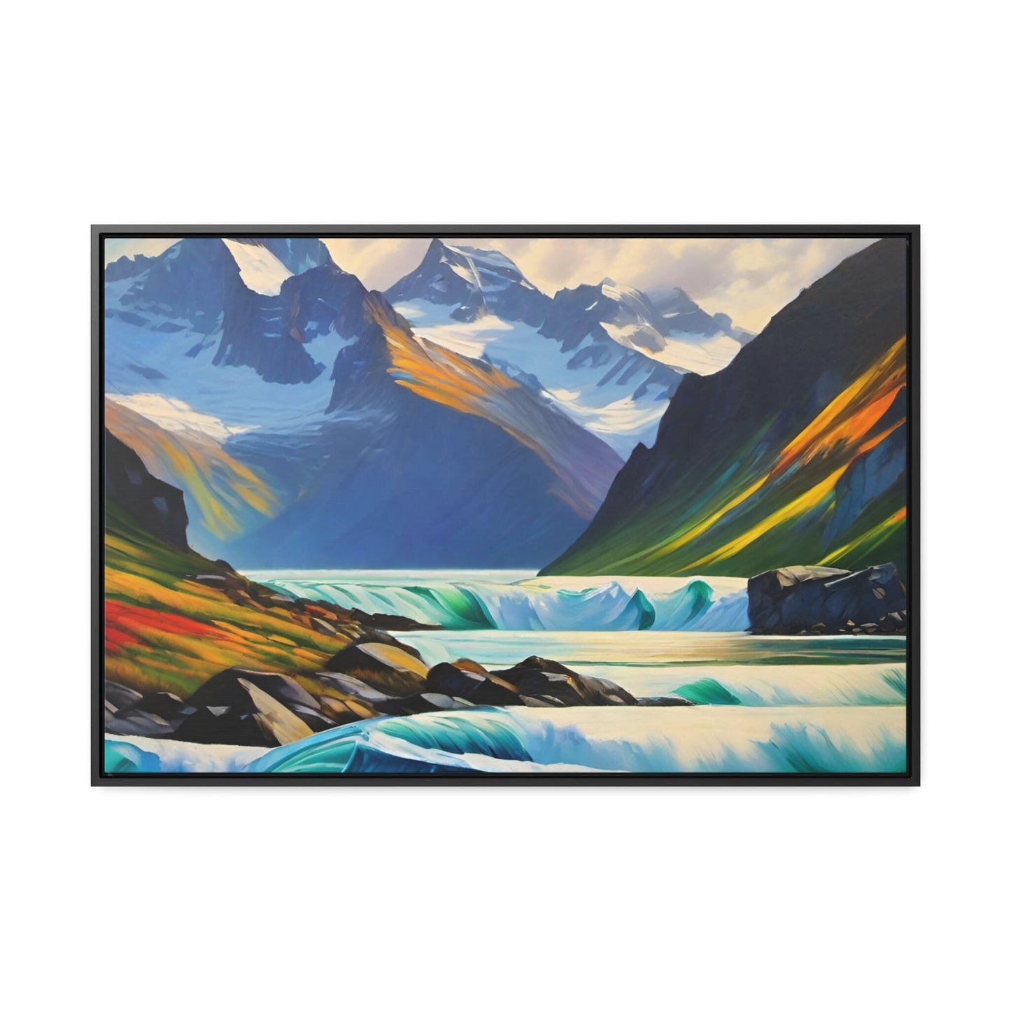 RRH Vivid Sea Gallery Canvas