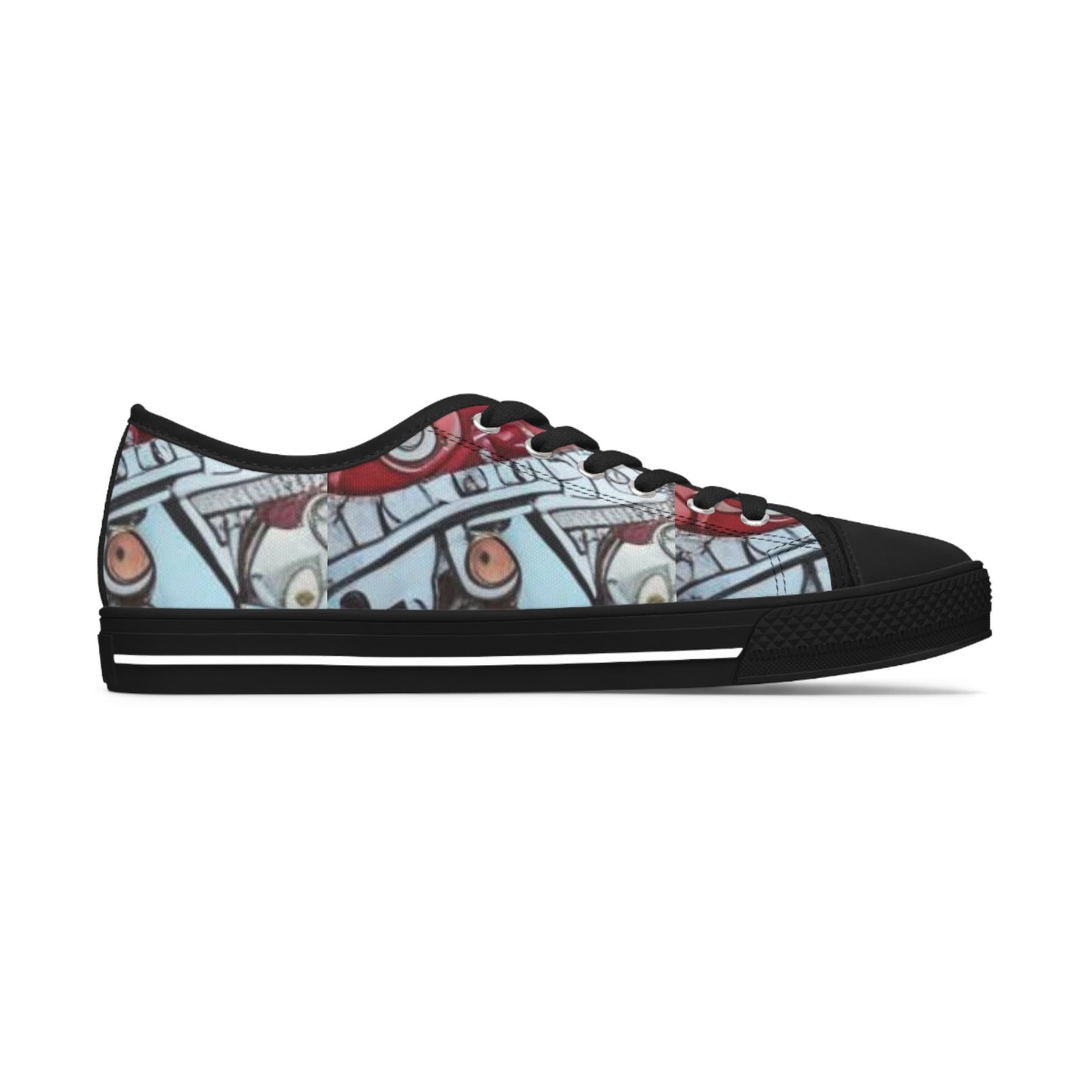 R&RH Abstract Color Women's Low Top Sneakers