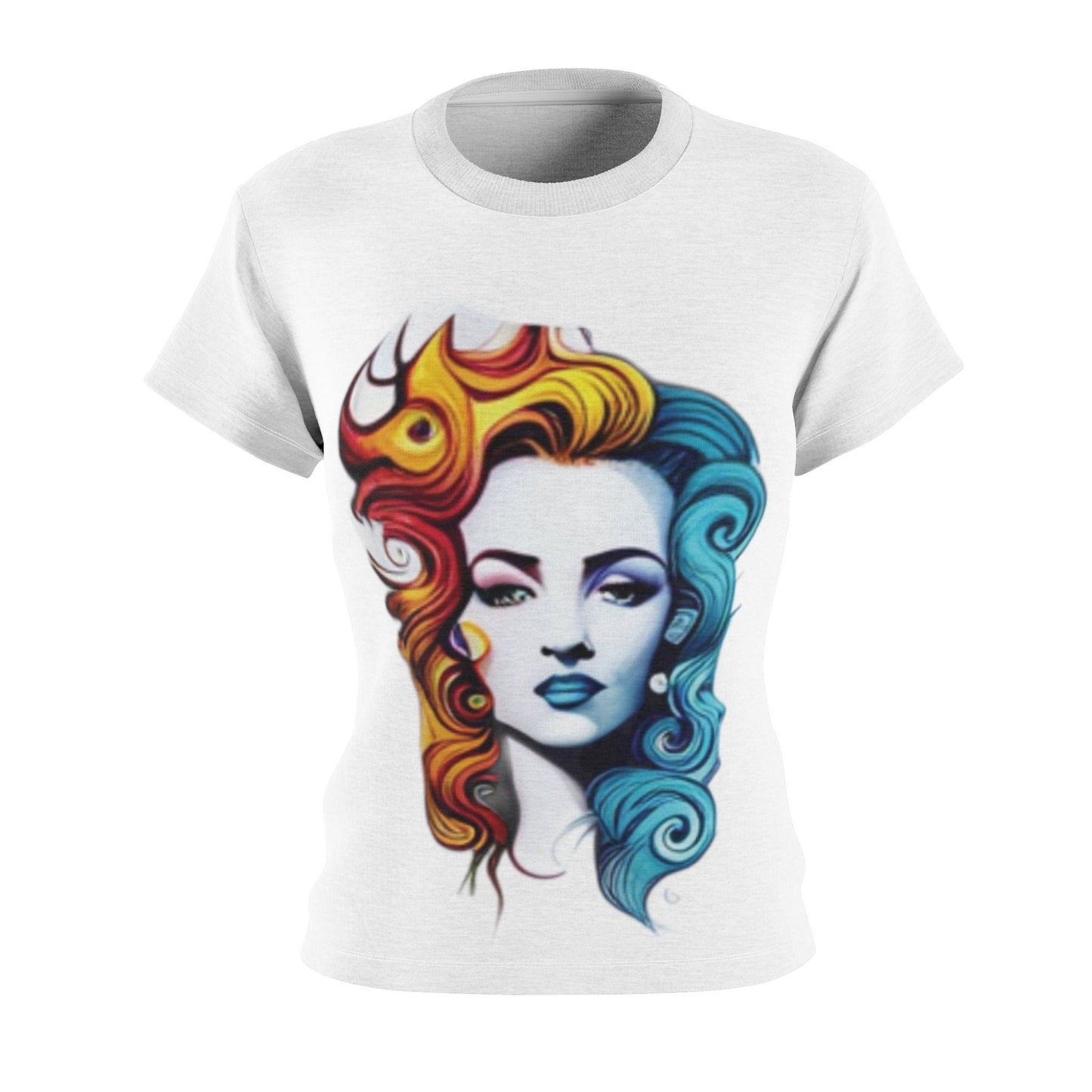 R&RH Womens White T-shirt