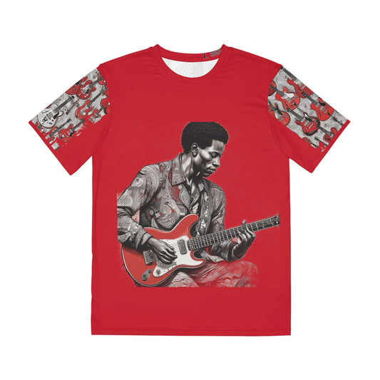 R&RH Men's Red Guitar Player