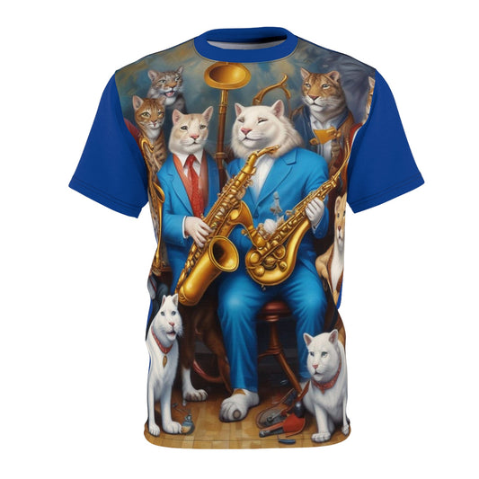 R&RH Unisex Caricature Blues Band Tee