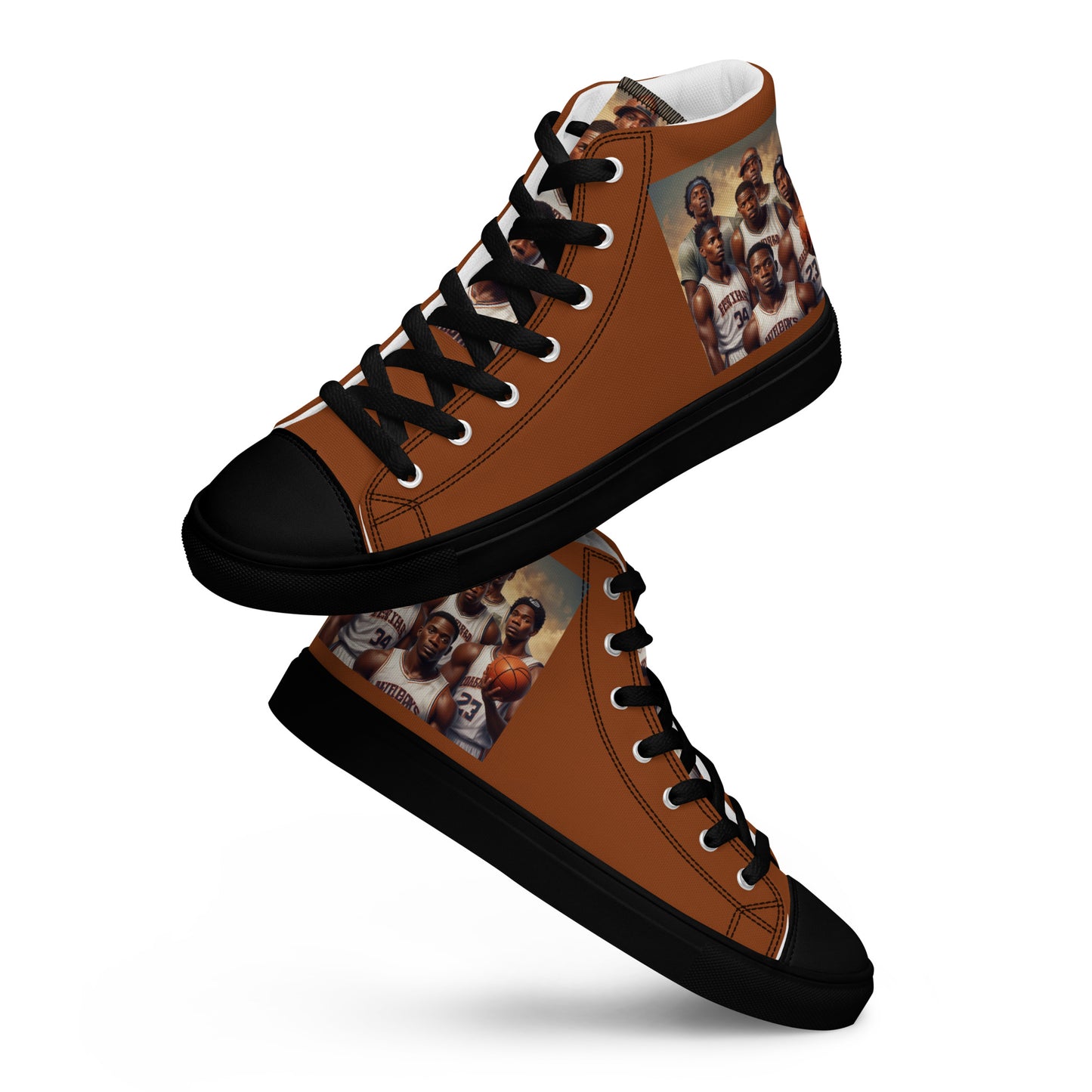 Men’s high top canvas shoes