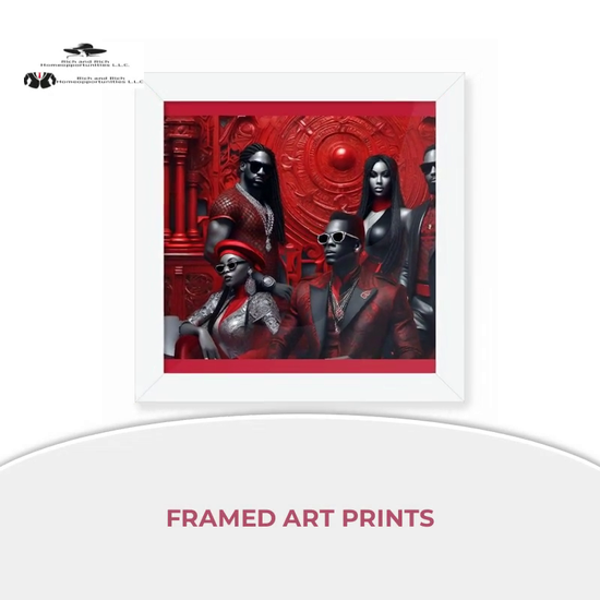 Framed Art Prints by@Outfy