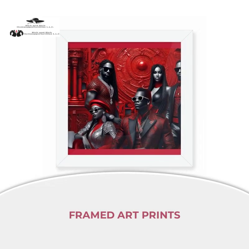 Framed Art Prints by@Outfy