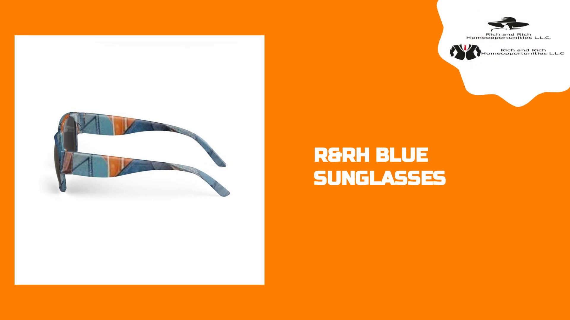 R&amp;RH Blue Sunglasses by@Outfy