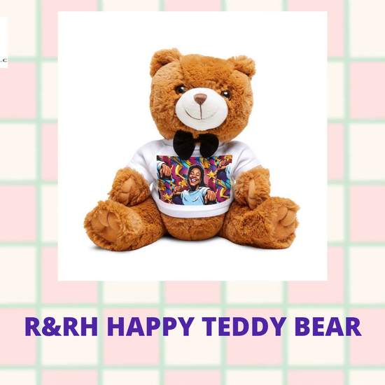 R&amp;RH Happy Teddy Bear by@Outfy