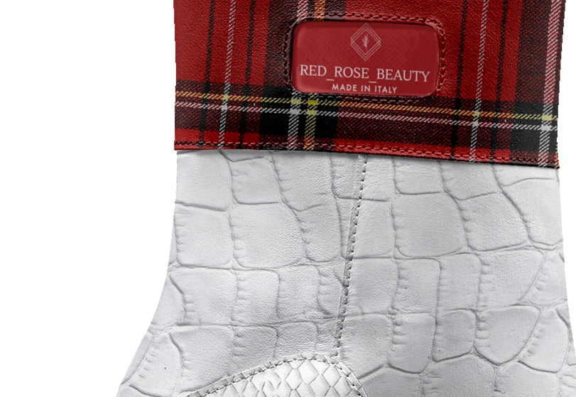 Red Rose Beauty High Heel Belt Boot - Rich and Rich Homeopportunities 