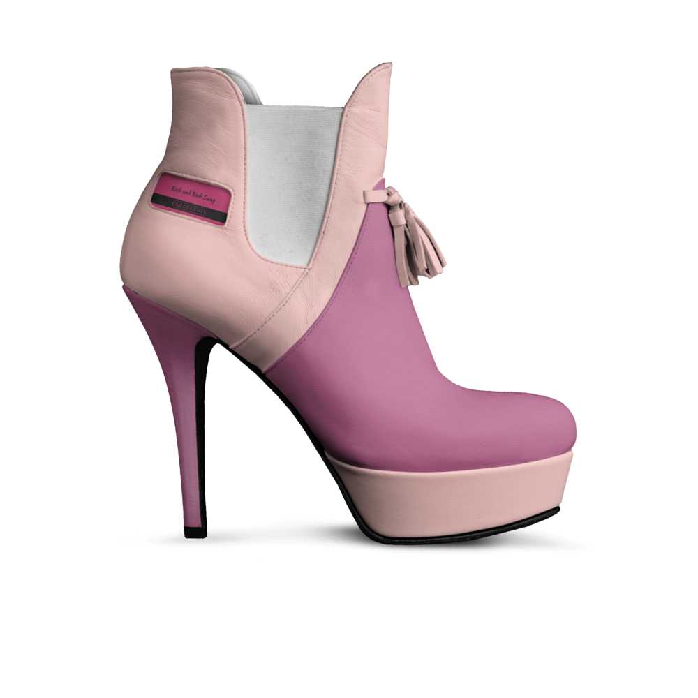 Rich and Rich Swag Tassels Platform Womens Pink Pump