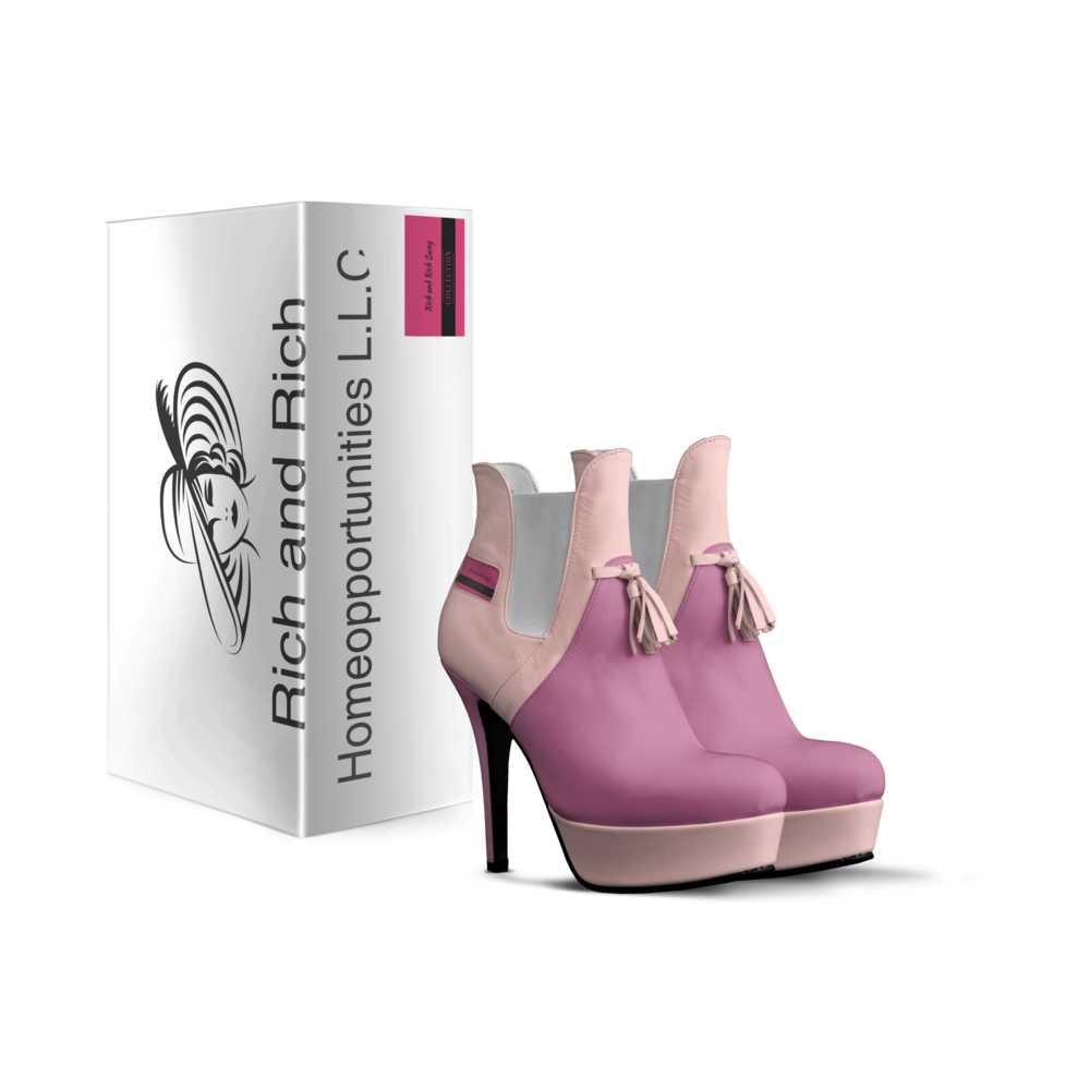 Rich and Rich Swag Tassels Platform Womens Pink Pump