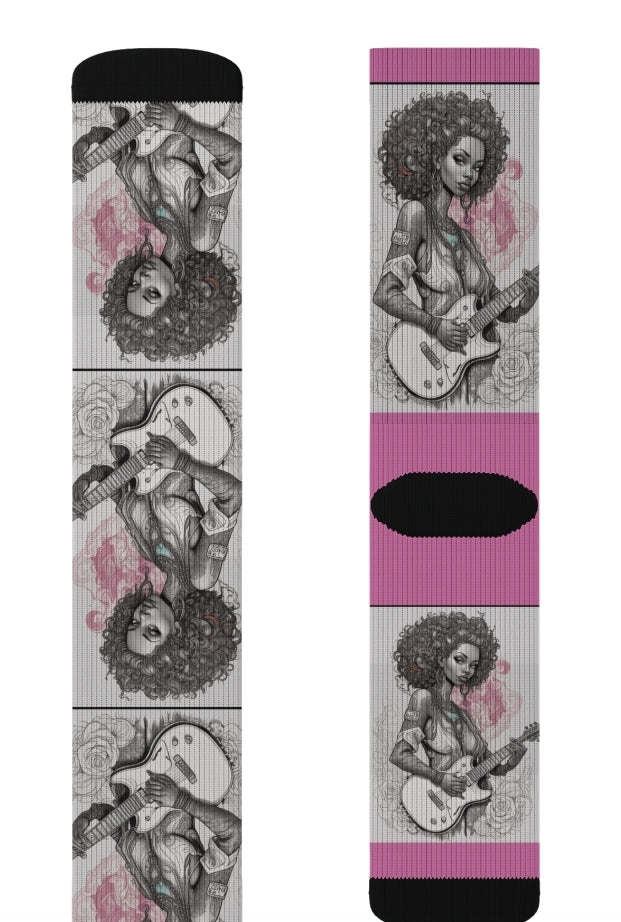 RRH Guitar Sublimation Socks